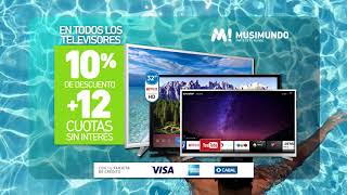 Musimundo  ¡Cambiá tu tele en 12 cuotas sin interés [upl. by Oira]