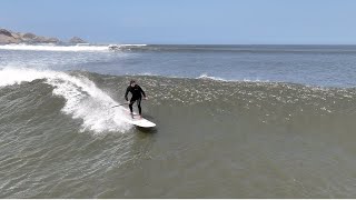 Visitando Pacasmayo y surfeando Chicama con el SUP [upl. by Keithley]