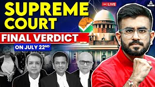 Supreme Court NEET Hearing Live  Final Verdict on RENEET  NEET 2024 Latest News Today [upl. by Luaped483]