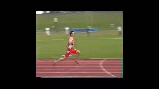 Kris Jones 110m Hurdles races as an U20 competing in Senior Competitions 20022003 WorldAthletics [upl. by Galloway]