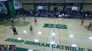 Bishop Gorman vs Yavneh Academy High Varsity Mens Basketball [upl. by Bein]