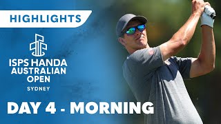 Australian Open Golf Highlights Round 4  Morning Session  Wide World of Sports [upl. by Rap]