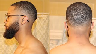 STEP BY STEP SELFCUT  DROP FADE HAIRCUT [upl. by Kciremed234]