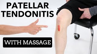 How To Use A Massage Gun On Patellar Tendonitis [upl. by Lyndy]