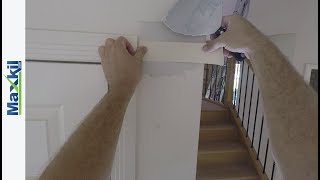 Drywall Tips  Repair cracking in sheetrock with Cornice Cement [upl. by Ylle858]