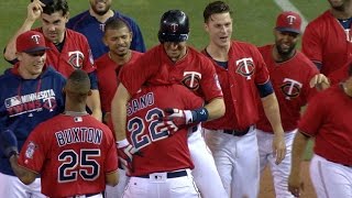 72916 Mauer draws walkoff walk in extras [upl. by Shutz]