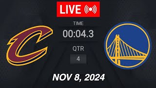 NBA LIVE Golden State Warriors vs Cleveland Cavaliers  November 8 2024  2024 NBA Season Live 2K [upl. by Koser198]