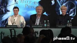 Harry Potter and the HalfBlood Prince  London Press Conference  Part 8 of 10 [upl. by Aidahs]