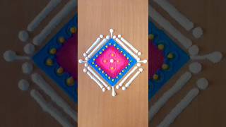 Rangoli shorts youtubeshorts rangoli satisfying [upl. by Erick577]