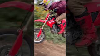 Flying on a new CRF150R [upl. by Aig140]