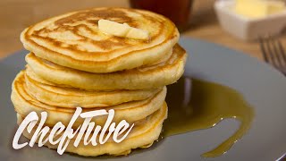 Comment Faire Des Pancakes à l’Américaine  Recette dans la description [upl. by Itoyj]