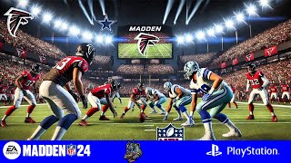 quotDallas Cowboys vs Atlanta Falcons  Madden 24 Gameplay Showdownquot [upl. by Lynne]