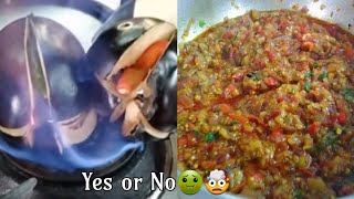 Baingan ka bharta  I Tried merium parvez recipe  Merium [upl. by Ahsitneuq803]