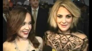 Drew Barrymore Ellen Page Eve and Juliette Lewis at Whip It premiere [upl. by Frey]