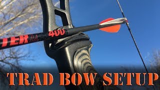 How to set up a Traditional Bow longbow or Recurve [upl. by Allsopp]