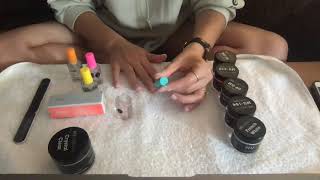 HOW TO DIY Nail Dipping NUGENESIS Brand [upl. by Daron]