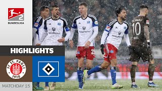 HSV Comes Back After An Embarrassing Start  St Pauli  Hamburger SV  Highlights  Bundesliga 2 [upl. by Illek]