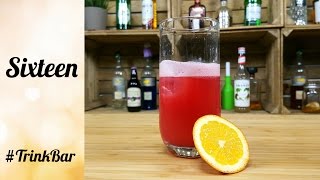 Sixteen  alkoholfreier Cocktail selber machen  Rezept  Trinkbar [upl. by Ahsienod]