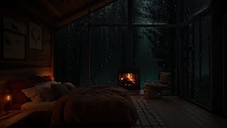 🌧Peaceful Corner In The Rain  Lose Your Soul In The Sound Of Rain And Warm Fire🔥💤 [upl. by Bannasch]