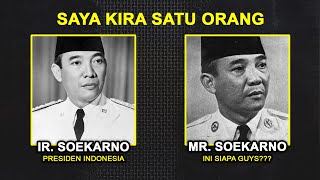 JANGAN SAMPAI SALAH Bedanya Ir Soekarno dan MR Soekarno [upl. by Ringo]