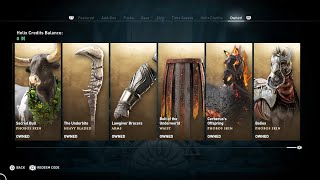 1500 Orichalcum Ore spent at Oikos of the Olympians  Assassins Creed Odyssey [upl. by Lacie]