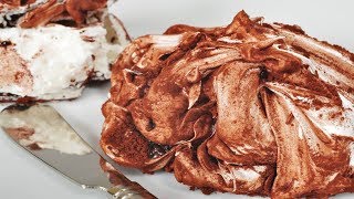 Chocolate Meringue Cookies Recipe Demonstration  Joyofbakingcom [upl. by Edwine]