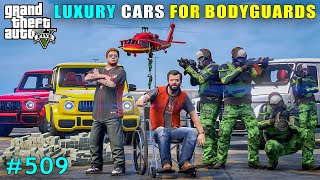 Buying Luxury New Cars For Bodyguards  Gta V Gameplay [upl. by Bortman]