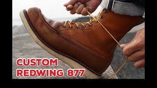 RED WING 877 Resole 58 [upl. by Yramanna]