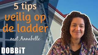 5 veiligheidstips voor op de ladder  Dobbit vlog 1 [upl. by Damara]