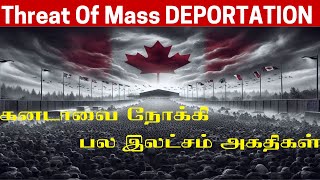 Canadas Border Crisis EXPOSED Migrants Fleeing US Deportation [upl. by Letsirk]