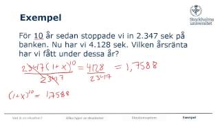 Ekvationer och ekvationssystem [upl. by Jariah]