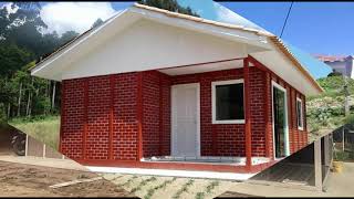 Prefab homes under 100k  Precast House Design [upl. by Ellemac]