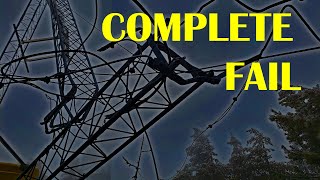 Tower Collapsed Rohn 45G Complete failure and how to avoid it [upl. by Bonnette426]