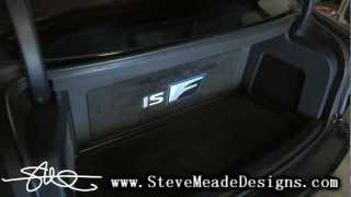 UPDATE SMD Lexus ISF Sound System Install  99 COMPLETE Video 11 [upl. by Acsisnarf]