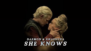 Daemon amp Rhaenyra  She Knows 1x05 [upl. by Annaegroeg]