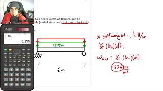 SRB Design Part 2 Singly Reinforced Beam Design Method 1 [upl. by Renner]