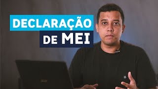 MEI COMO FAZER DECLARAÇÃO ANUAL [upl. by Oibirot]