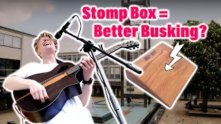 Busking with a Stomp Box [upl. by Enidlarej838]