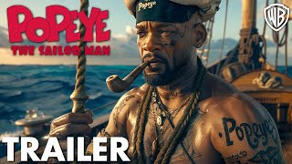 POPEYE THE SAILOR MAN 2025 Live Action Movie  Teaser Trailer – Will Smith Jason Momoa [upl. by Garrick]