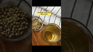 Coriander seeds water Detox water detoxwater corianderseeds healthy cookwithswatijoshi [upl. by Adlai952]