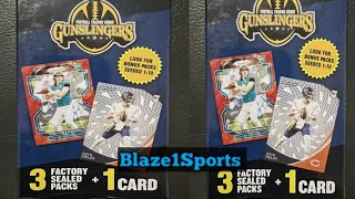 NFL Football GunSlingers Hanger Box Reveiw [upl. by Nodnelg879]