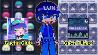 Gacha Club VS Gacha Life 2 😰 [upl. by Ecidnak]