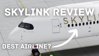 SkyLink airline review ROBLOX [upl. by Lias753]