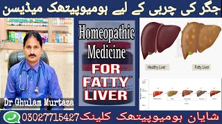 Fatty Liver Ka liye Homeopathic Medicine  Dr Ghulam Murtaza  Fatty Liver Ka ilaj [upl. by Reichel]