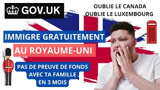 IMMIGRE FACILEMENT EN ANGLETERRE 🇬🇧 AVEC TA FAMILLE  OUBLIE LE CANADA 🇨🇦 [upl. by Euqinommod]