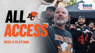 BC Lions Week 13 All Access 🎥 [upl. by Dirrej591]