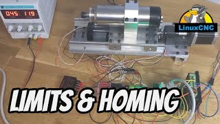 Limits and homing with LinuxCNC [upl. by Sirk]