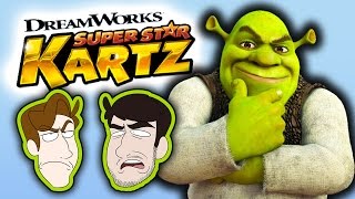 SuperMega Plays DREAMWORKS SUPER STAR KARTZ [upl. by Lasala]