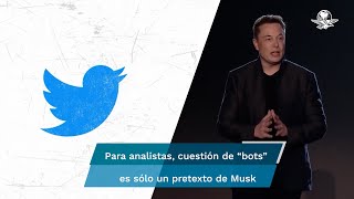 Juicio entre Elon Musk y Twitter iniciará en octubre [upl. by Adnohsad]