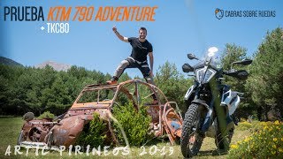 Prueba KTM 790  Continental TKC80  Artic Pirineos 2019  Cabras Sobre Ruedas [upl. by Latsyrd]